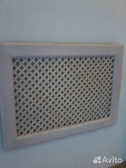 Экран для батареи из массива ясеня