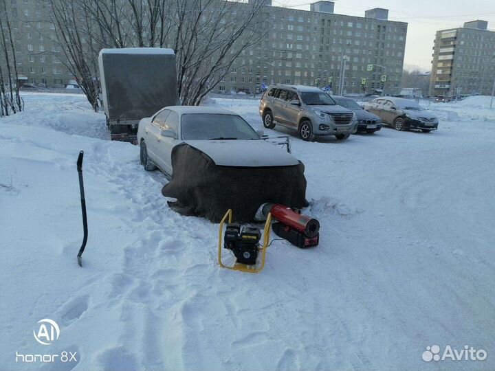 Тёплый запуск, отогрев авто 24ч круглосуточно