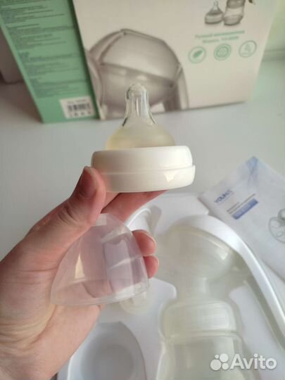 Молокоотсос ручной новый youha YH-6009