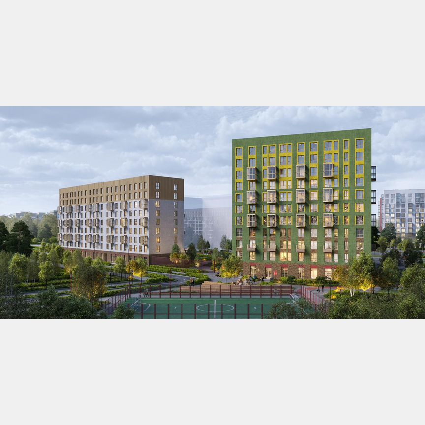 3-к. квартира, 83,5 м², 1/9 эт.