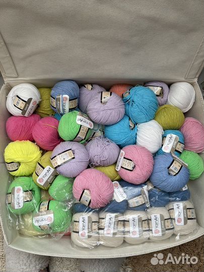 Пряжа нитки для вязания