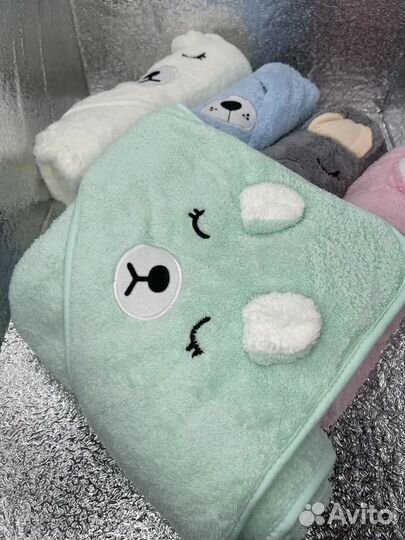 Полотенце детское банное для купания