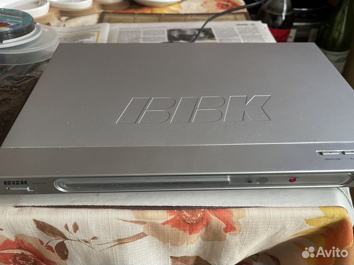 DVD плеер bbk dv313si на запчасти