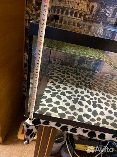 Аквариум для черепах бу 84*55*35