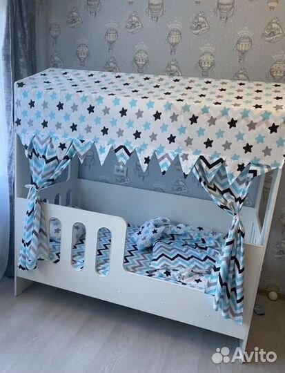 Кровать детская домик новая от производителя
