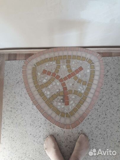 Подставка столик табурет мозаика