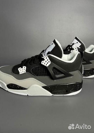 Кроссовки Air Jordan 4 Retro Fear Pack Люкс