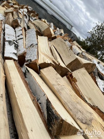 Дрова березовые колотые