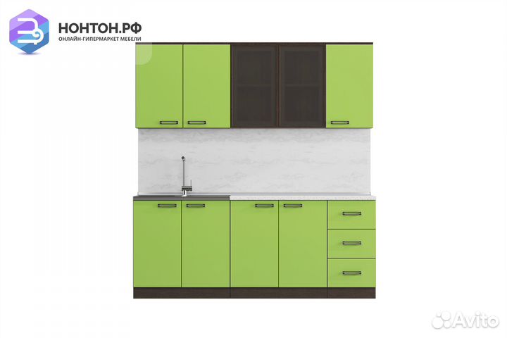 Кухня Олива 2.0м олива / венге