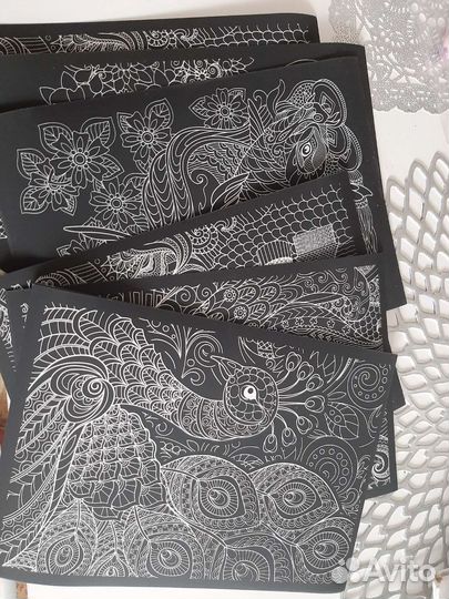 Гравюра антистресс