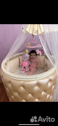 Бортики и балдахин в кроватку