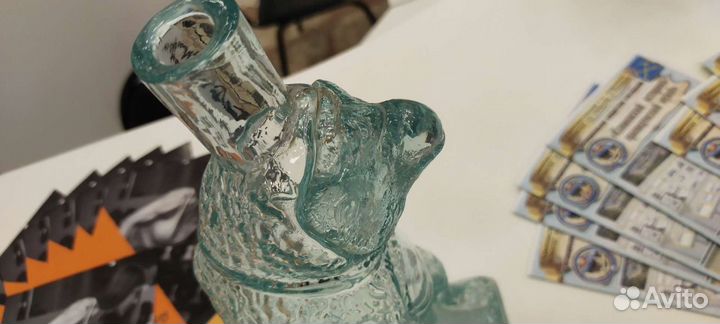 Бутылка водочная Медведь к 19 в стекло состояние