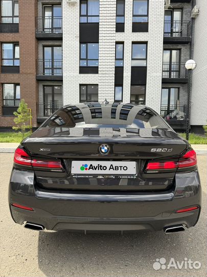 BMW 5 серия 2.0 AT, 2020, 94 998 км