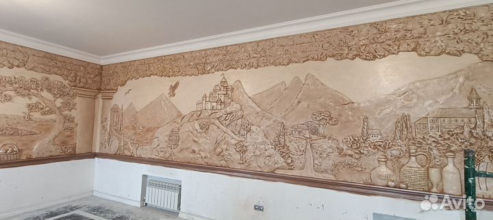 Барельеф, гипсдекор