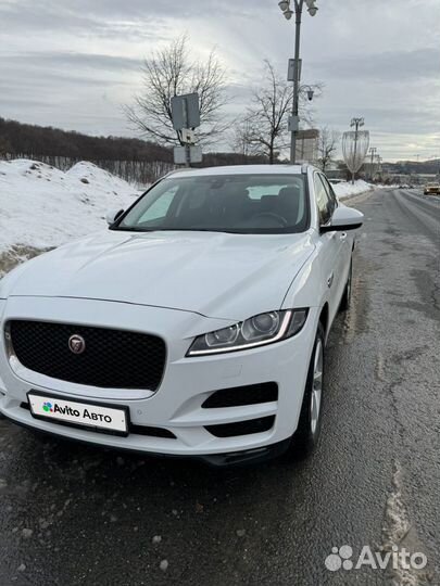 Jaguar F-Pace 2.0 AT, 2017, 154 000 км