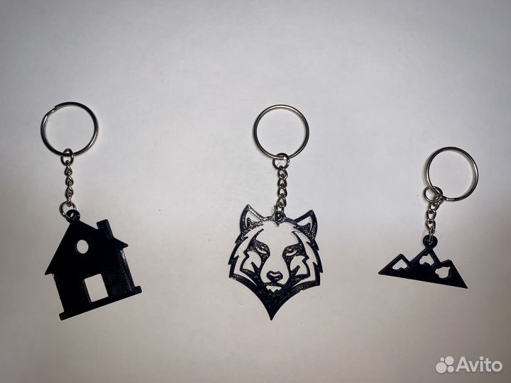 Брелок пластиковый