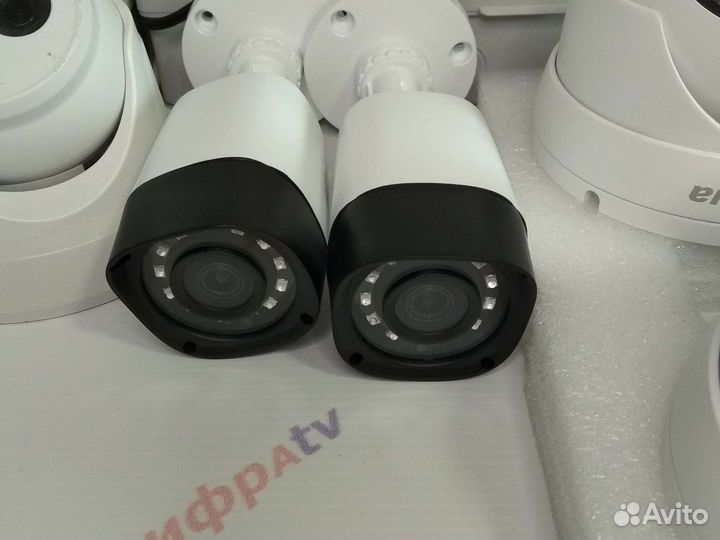 Комплект видеонаблюдения с микрофоном 15 камер