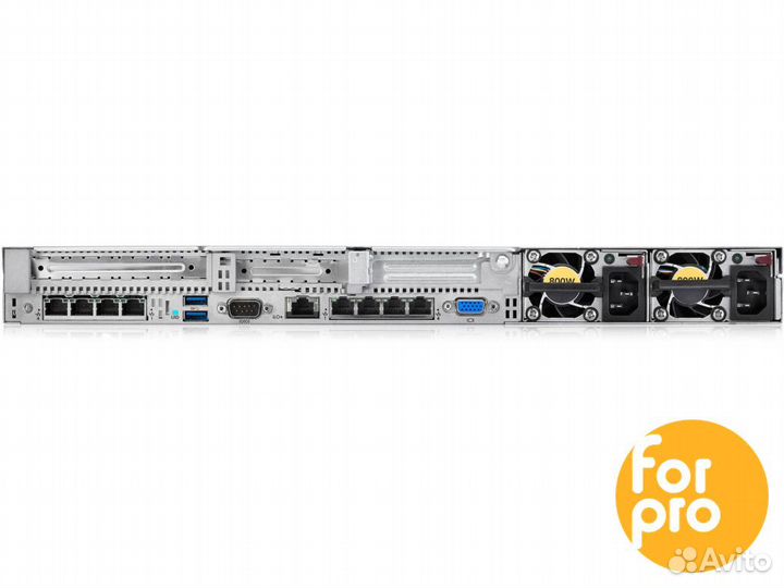 Сервер HP DL360 Gen9 10SFF 2xE5-2680v4 176GB, P840