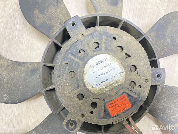 Вентилятор охлаждения Chevrolet Cruze с2009-2016г