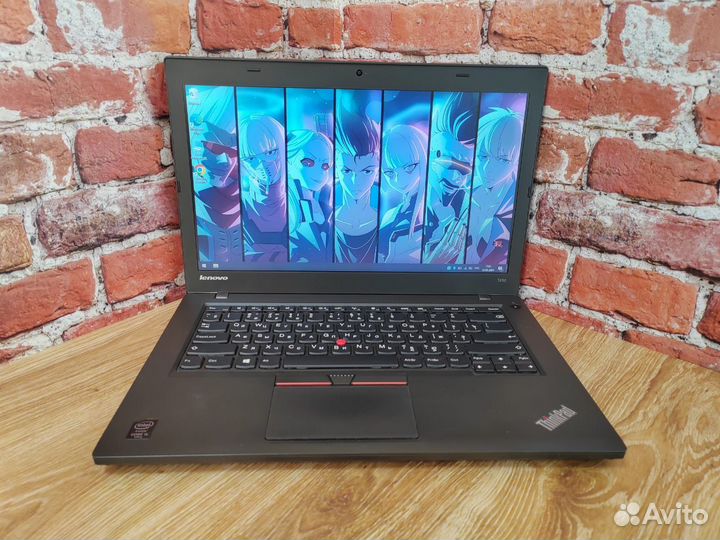 Lenovo thinkpad T450 Ноутбук для игр работы учебы