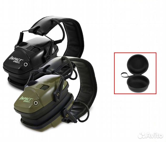 Тактические активные наушники Howard Impact sport