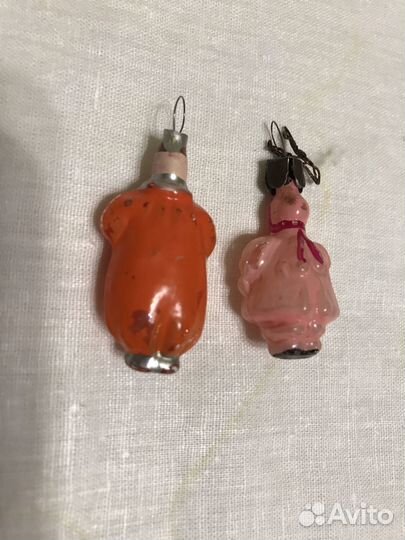 Елочные игрушки СССР малютка