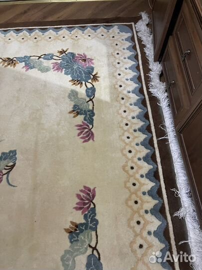Ковер тибетский,шерстяной,размер 2,5*3,5