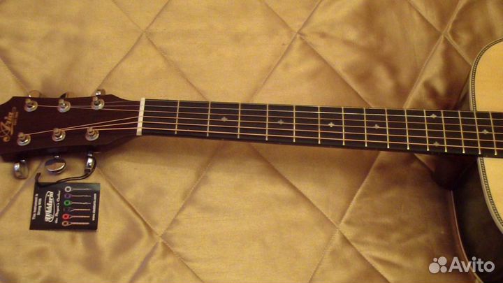 Aria 515N акустическая гитара, массив ели