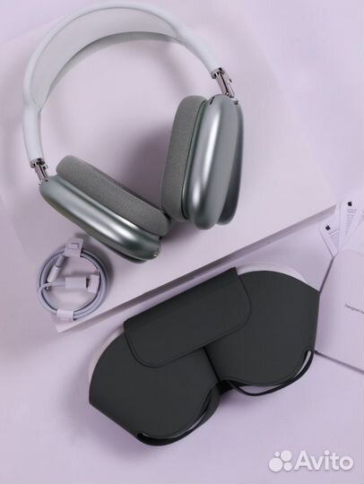 Airpods Max space gray Lux качество