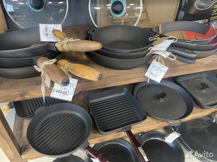 Чугунные сковородки (на подарок)