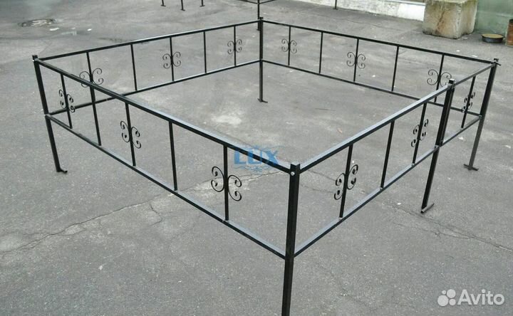 Ограда на могилу бюджетная