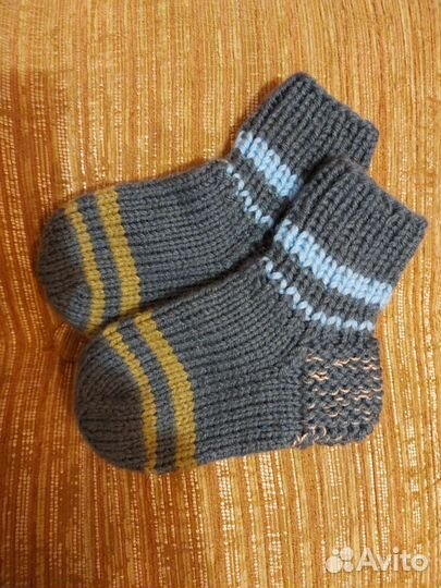 Носки вязаные детские