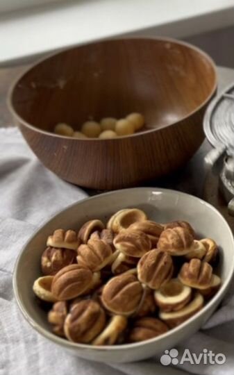 Форма для выпечки печенья «Орешки»