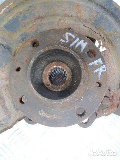 Кулак поворотный (Цапфа ) Ступица в сборе