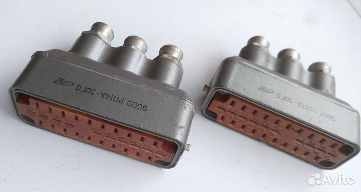 Соединитель рп14А-30Г6 розетка приборная