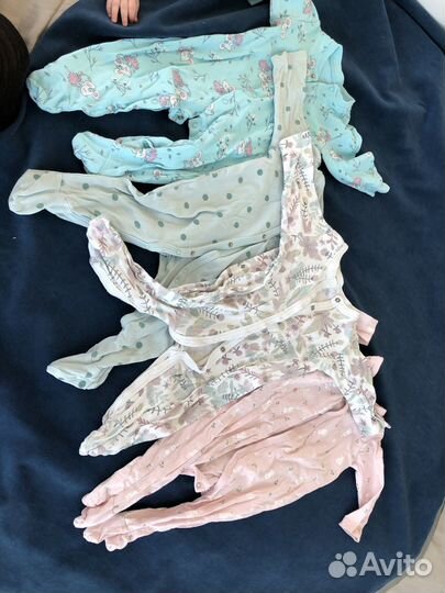 Одежда пакетом на девочку 68