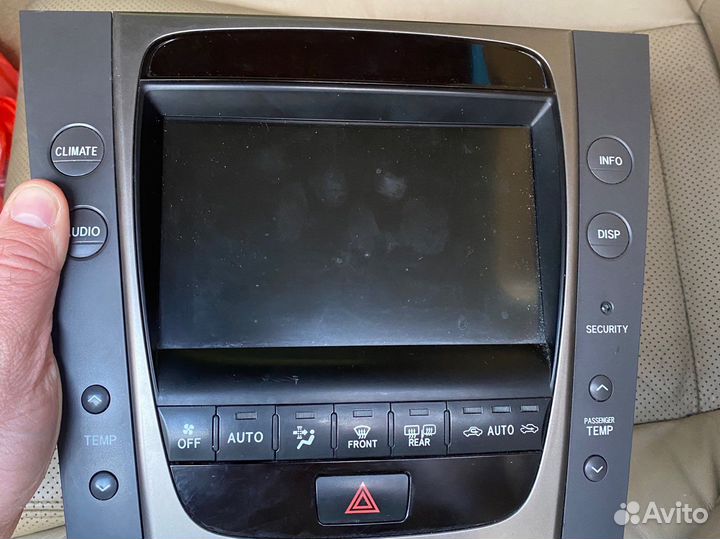 Монитор lexus gs300 2005
