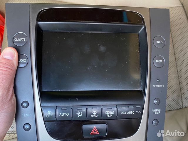 Монитор lexus gs300 2005