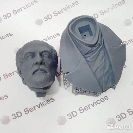 3D-печать фотополимером по технологии LCD / SLA