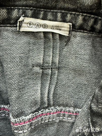 Джинсовая куртка размер 86