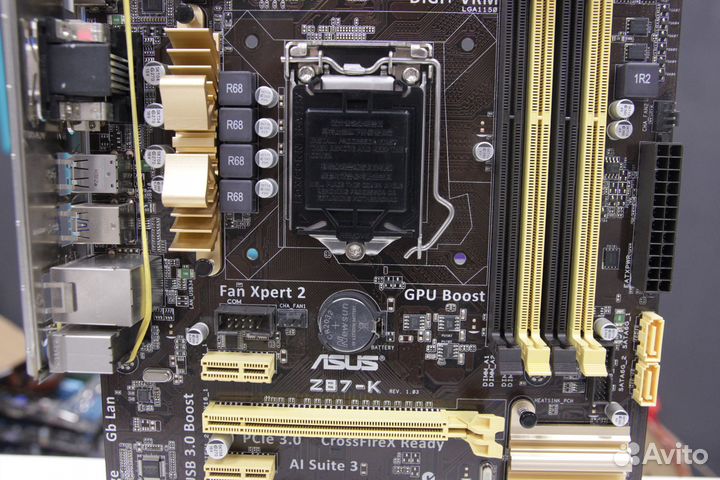 LGA 1150/Asus Z87-K Материнская плата