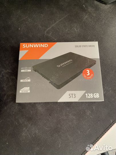 SSD sunwind 128gb (новый)