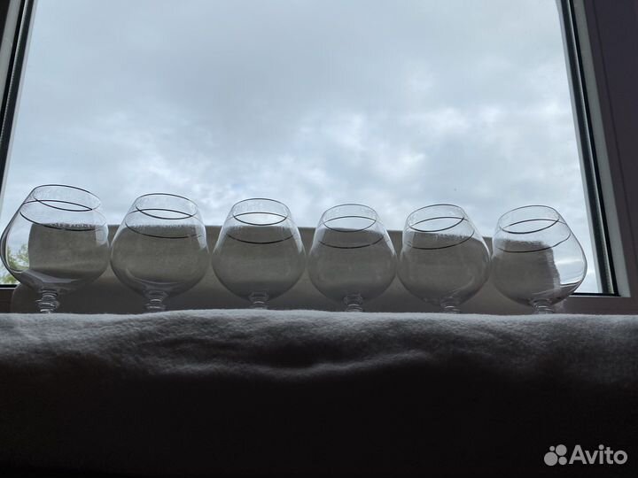 Фужеры бокалы Богемия