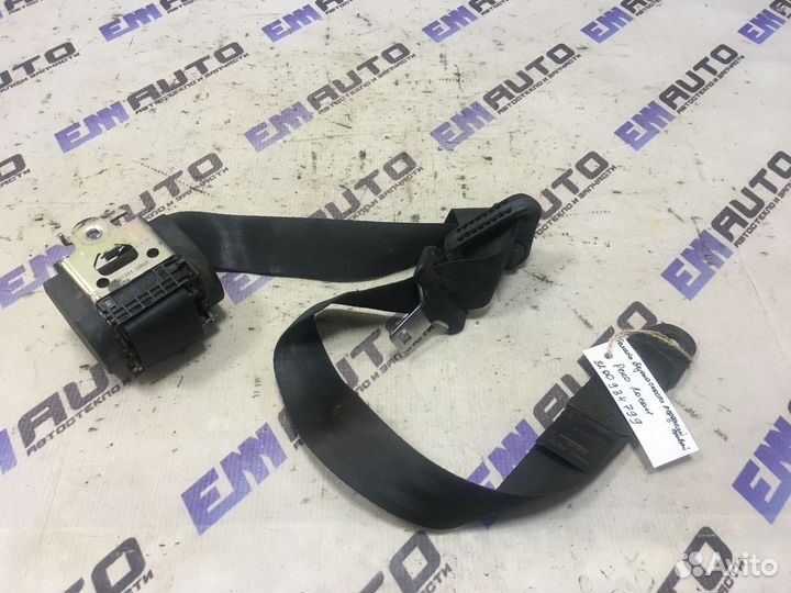 Ремень безопасности передний правый Рено Логан