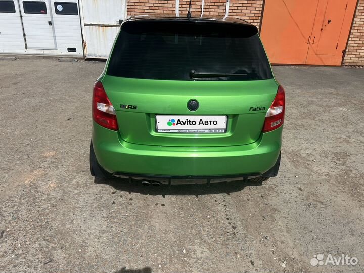 Skoda Fabia RS 1.4 AMT, 2011, 239 000 км