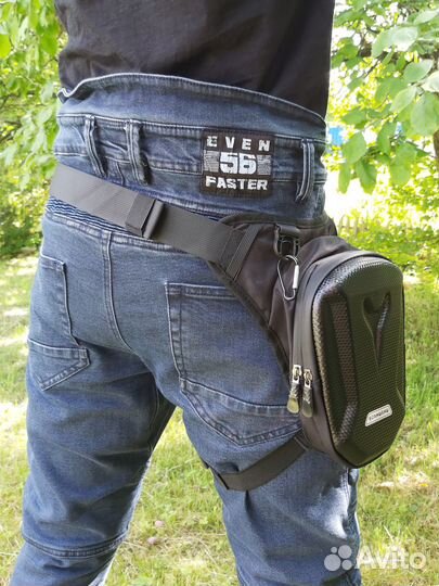 Мото сумка на ногу