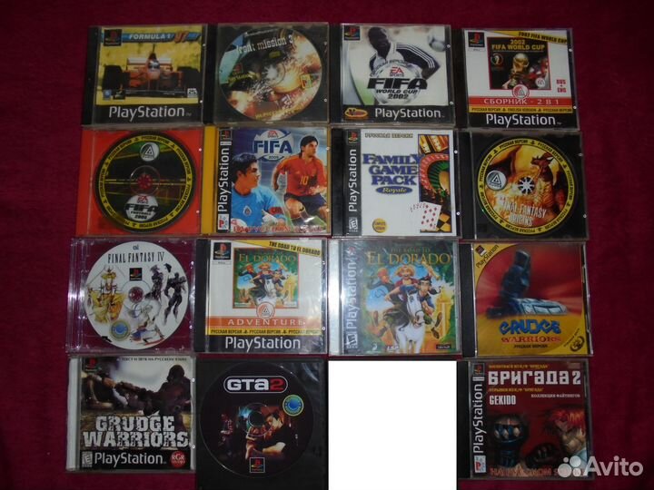 Игры для PS1 + PSP + PS3 + PS4