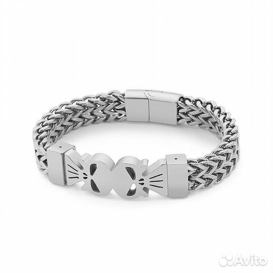 Браслет Череп 22см (микс) (золотой)