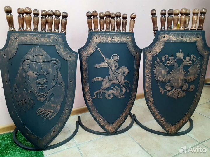 Подставка под шампуры кованая