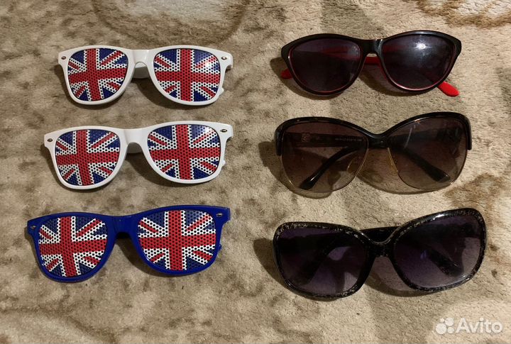 Разные очки, солнцезащитные, мужские и женские